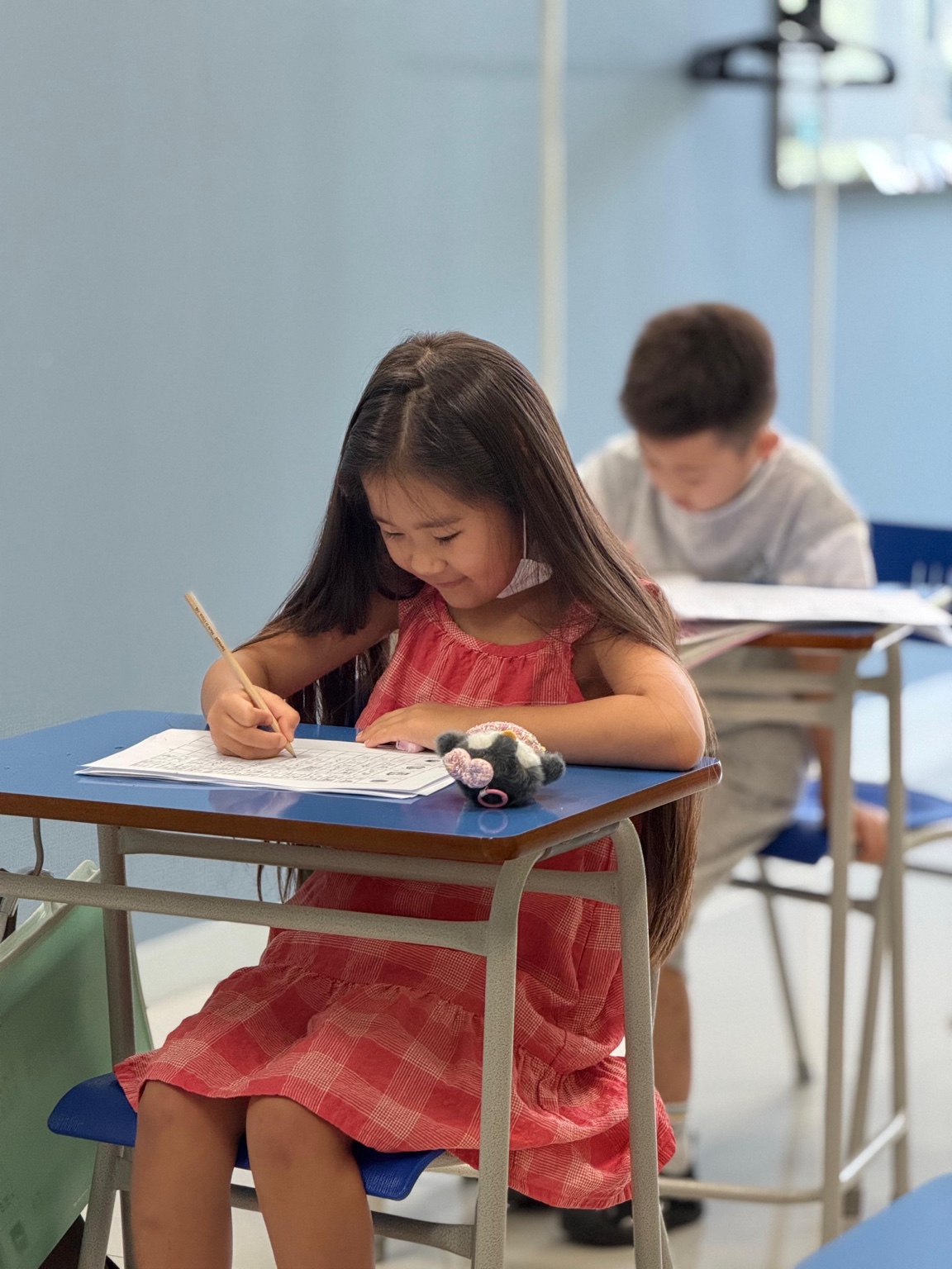 Ученица на занятии в Wide Step Academy